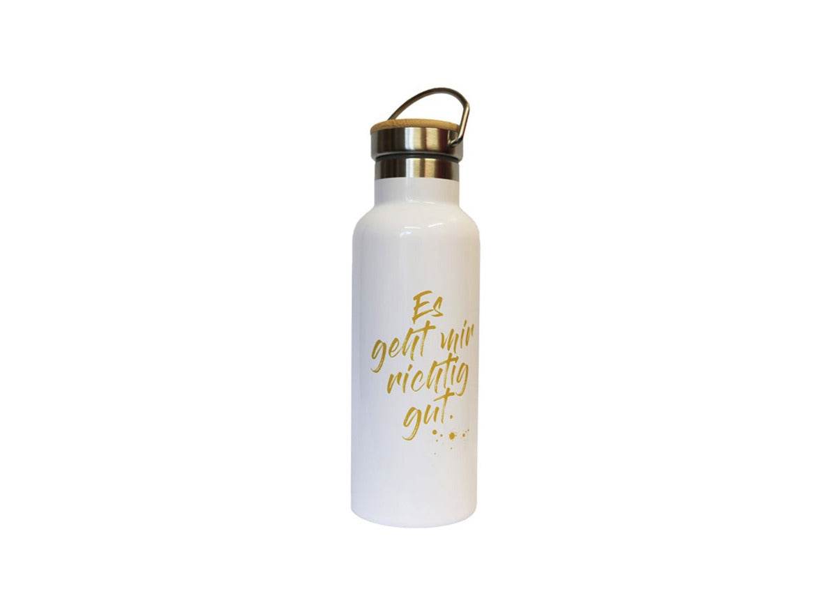 European Ayurveda® Trinkflasche Es geht mir richtig gut - European Ayurveda® | Shop