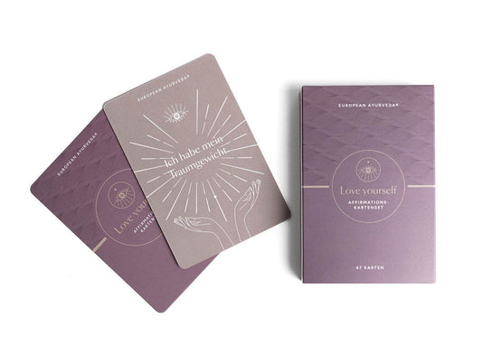 European Ayurveda® Kartenset Love yourself - European Ayurveda® | Shop