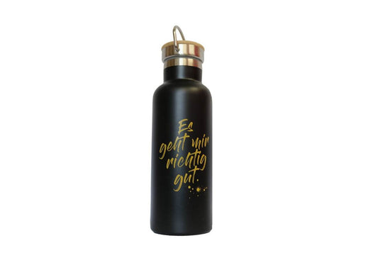 European Ayurveda® Trinkflasche Es geht mir richtig gut - European Ayurveda® | Shop