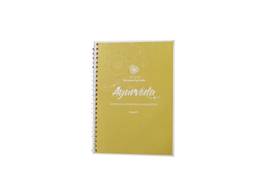 European Ayurveda® Tagebuch Bewegung & Ernährung & Mind Detox - European Ayurveda® | Shop