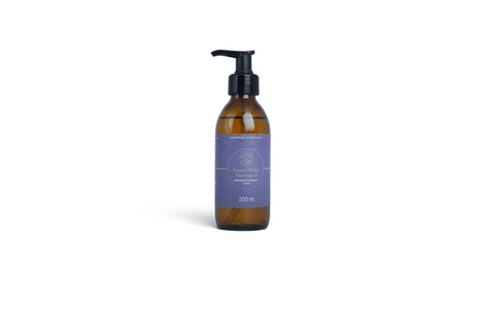 Innere Ruhe ayurvedisches Massageöl von European Ayurveda – Körper- und Hautöl mit Mandel- und Jojobaöl zur Vata Balance und Entspannung.