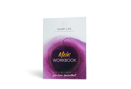 Das Glory Life Workbook von European Ayurveda zur persönlichen Entwicklung und Reflexion